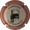 Capsule Beaudouin René Rosé, inscription noire