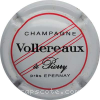 Capsule Vollereaux Blanc, rouge et noir avec cercle