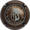 Capsule Virginie T. (Taittinger) Marron métalisé