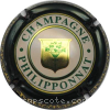 Capsule Philipponnat Ecusson or et vert, ctr vert