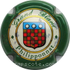 Capsule Philipponnat Ecusson or, ctr vert