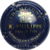 Capsule Philippe R. Bleu nuit et or