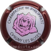 Capsule Philippart Maurice Contour bordeaux, fond blanc