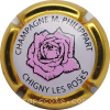 Capsule Philippart Maurice Contour or, fond blanc