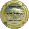 Capsule Thiebault Pierre Or, gris et noir, lettres fines