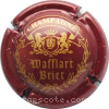 Capsule Wafflart-Briet Bordeaux et or