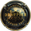 Capsule Drappier  Noir et or mat, verso or