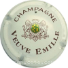 Capsule Emille Vve Crème pâle, G de champagne au carré