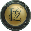 Capsule Lacombe Georges Bronze et noir, contour noir