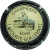 Capsule Lacourte-Guillemart Contour noir, fond crème