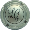 Capsule Lacourte-Guillemart Gris-argenté et noir, Verso or