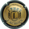 Capsule Lacroix Noir et or mat