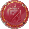 Capsule Lacroix-Triaulaire Rouge, liseret or
