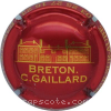 Capsule Breton Gaillard Rouge et or