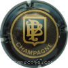 Capsule Brocard Pierre Noir et or