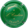 Capsule Casters Louis Vert et or 