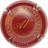 Capsule Vesselle Alain Bordeaux et or