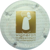 Capsule Vigneron indépendant Fond blanc, logo or