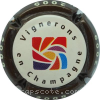 Capsule Vignerons en champagne Contour marron, 2009