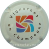 Capsule Vignerons en champagne Crème