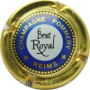 Capsule Pommery Brut royale, bleu et or vif, verso or