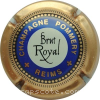 Capsule Pommery Brut royale, bleu et or-bronze