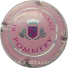 Capsule Pommery Rosé Apanage, rose