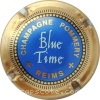 Capsule Pommery Brut time, bleu et or-bronze
