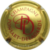 Capsule Ponsart Delagarde Or et rouge