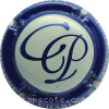 Capsule Pougeoise Charles Fond pastel, contour bleu