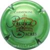 Capsule Prestige des Sacres Fond vert métallisé