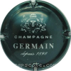 Capsule Germain  Vert foncé et argent, écusson fin
