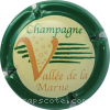 Capsule Vallée de la Marne Contour vert, V marron clair