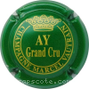Capsule Vautrain Marcel Grand cru, vert et or
