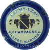 Capsule Remy-Uzac James Fond crème, contour bleu
