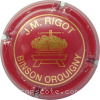 Capsule Rigot J.M. Bordeaux et or