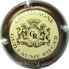 Capsule Rieger Guillaume Contour marron foncé, fond crème