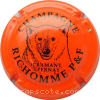 Capsule Richomme P. et F. Orange et noir