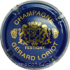 Capsule Loriot Gérard Bleu foncé et or