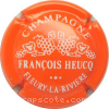 Capsule Heucq François Orange pâle et blanc