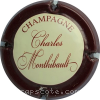 Capsule Monthibault Charles Crème, contour bordeaux