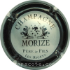 Capsule Morize père&fils Contour noir, fond argent