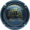 Capsule Neret-Vely Bleu foncé métallisé et or