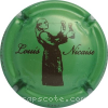 Capsule Nicaise Louis Vert métallisé et marron