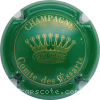 Capsule Comte des essarts Vert  et or