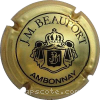 Capsule Beaufort Jean Marie Or et noir