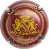 Capsule Beaufort Louis César Bordeaux et or
