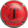 Capsule Tribaut Fond rouge, T noir