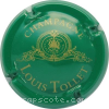 Capsule Tollet Louis Vert et or mat