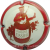 Capsule Tissier-Diogène Fond blanc, rouge et or